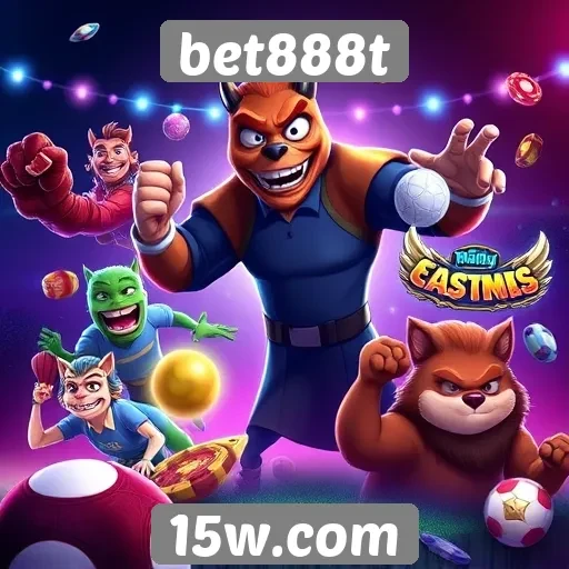 Variedade de jogos disponíveis no bet888t